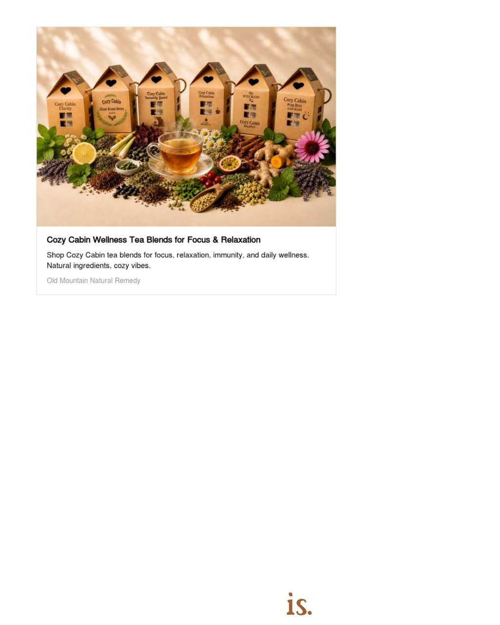 Cozy Cabin Restoration Wellness Tea