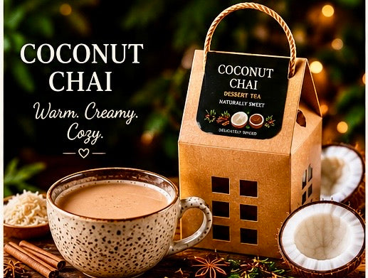 Cozy Cabin Coconut Chai – Creamy Spiced Black Tea
