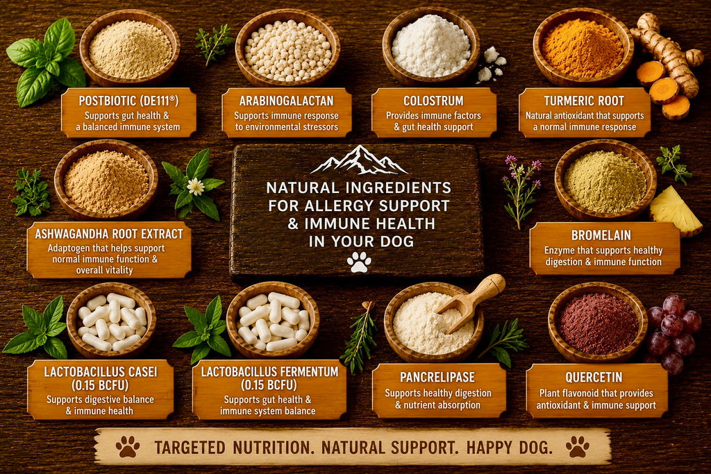 Mountain Lodge K-9 Allergy Ease Soft Chews – Probiotic & Colostrum