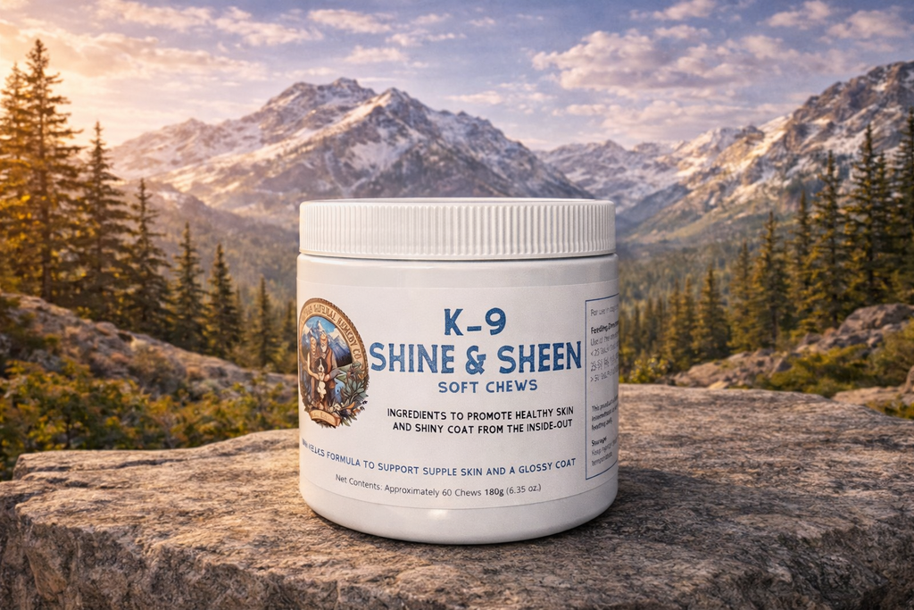 Mountain Lodge K-9 Shine & Sheen Soft Chews – Omega-3 & Biotin