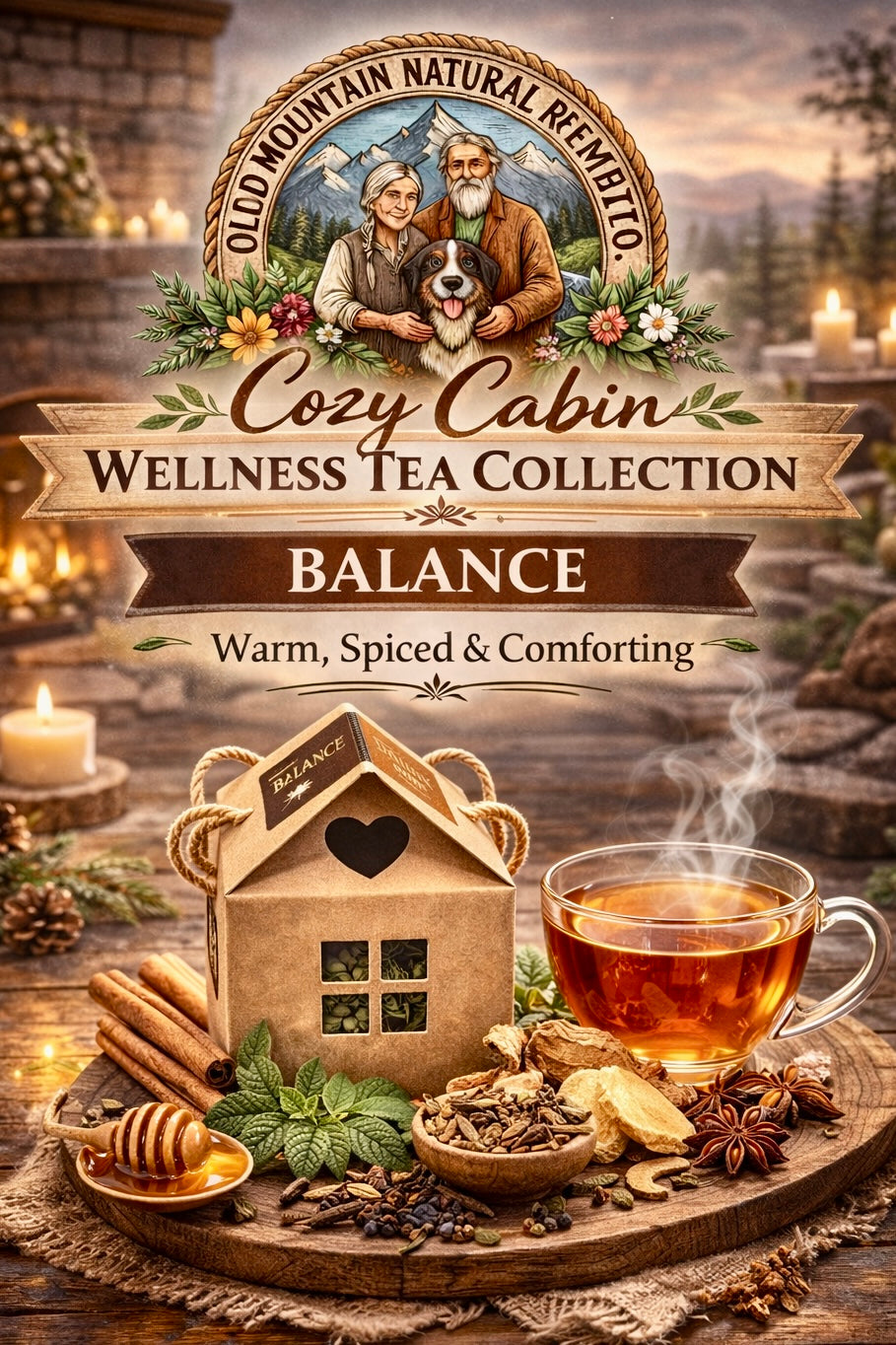 Cozy Cabin Balance (Chai)