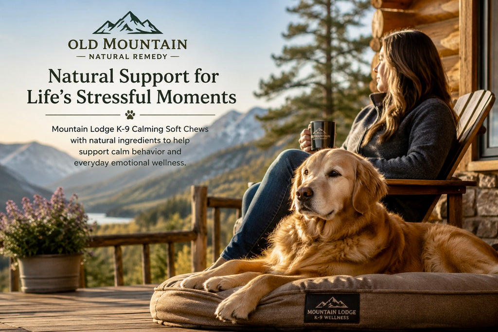 Mountain Lodge K-9 Calming Soft Chews – Inositol & L-Theanine