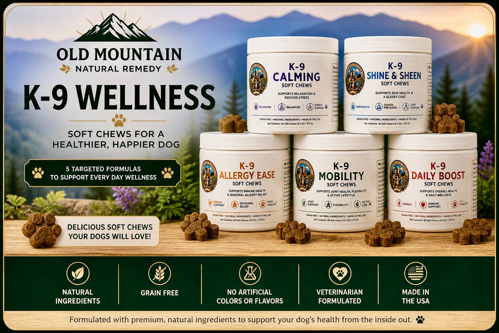 Mountain Lodge K-9 Allergy Ease Soft Chews – Probiotic & Colostrum