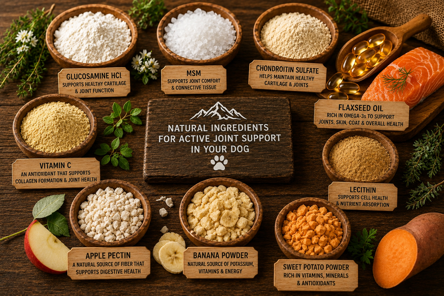 Mountain Lodge K-9 Mobility Chews – Joint Comfort & Flexibility