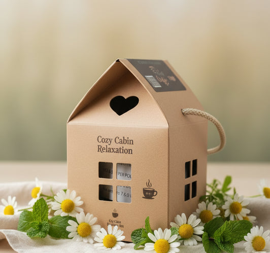 Cozy Cabin Calm Evening Chamomile Peppermint Tea