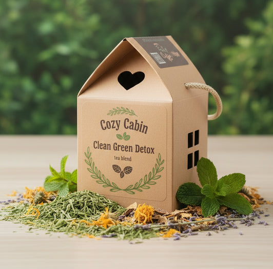 Clean Green Detox Herbal Wellness Tea